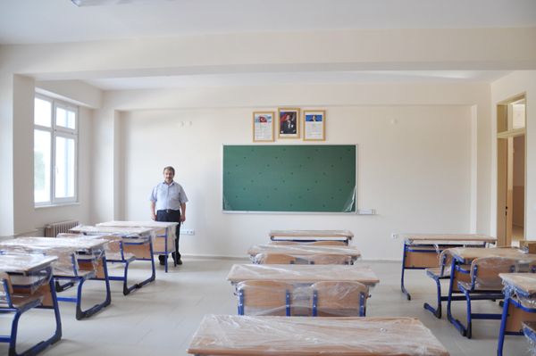 Celal Aras Anadolu Lisesi eğitime hazır
