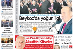 Dost Beykoz Gazetesi Şubat 2014/1 - 128. Sayı
