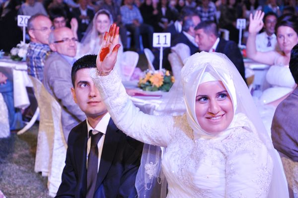 Beykoz’da çifte düğün sevinci