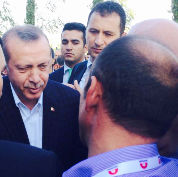 Beykozlu işadamından Erdoğan’a destek