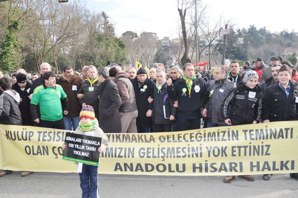 Anadoluhisarı’nda büyük protesto