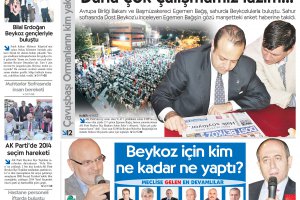 Dost Beykoz Gazetesi Ağustos 2013/1... 116. Sayı
