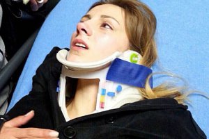 Dizi oyuncuları Cumhuriyetköy sapağında kaza yaptı