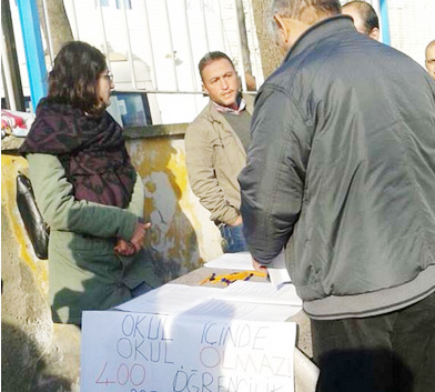 Beykoz'da öğrenci velileri isyan etti
