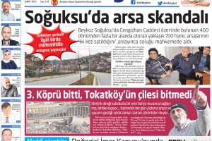 Dost Beykoz Gazetesi Şubat 2015... 142. Sayı