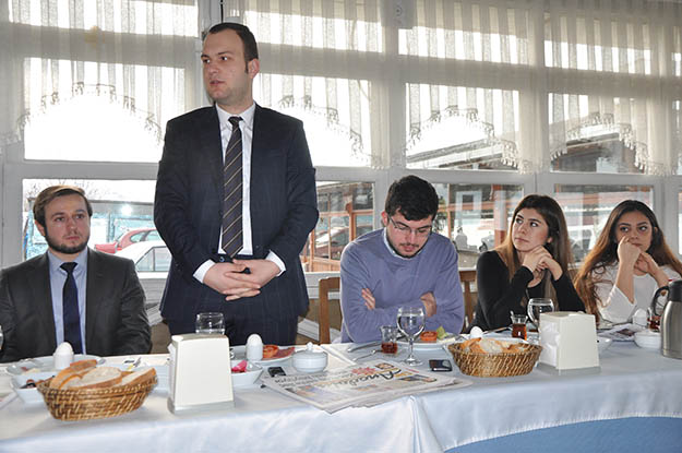 İBB Gençlik Başkanı Beykoz'da ağırlandı