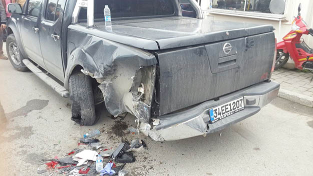 Beykoz Çavuşbaşı'nda alkol kazası... 4 yaralı