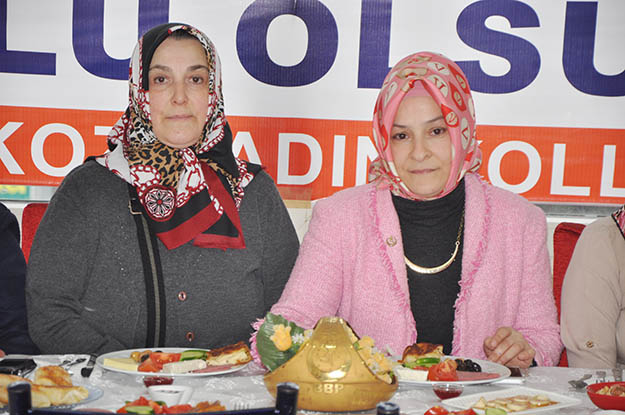 BBP Beykoz, 8 Mart'ta kadın partilileri ağırladı