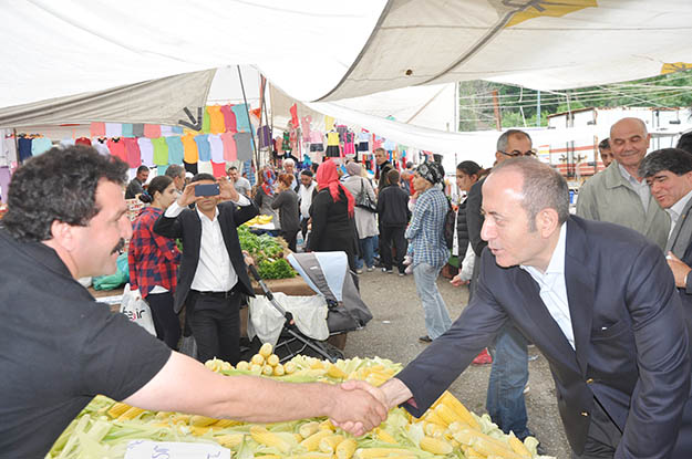 CHP Milletvekili Şafak Pavey Beykoz'da Hamzaçebi'yi şaşırttı