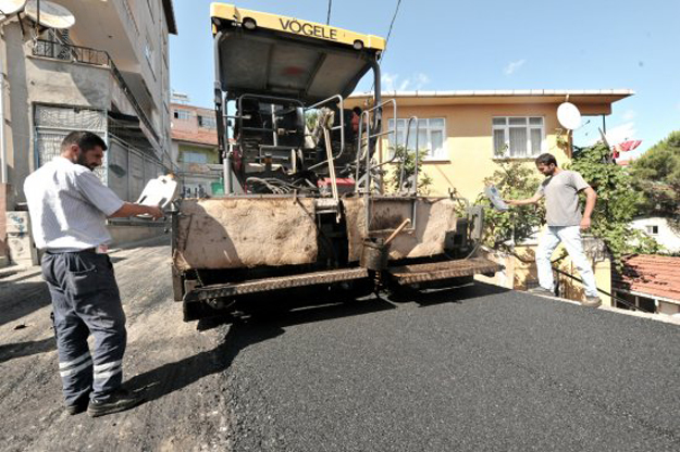 Beykoz’da asfalt seferberliği başladı