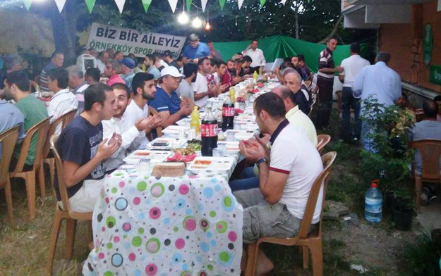 Beykoz Spor Kulüpleri’nde yoğun iftar programı