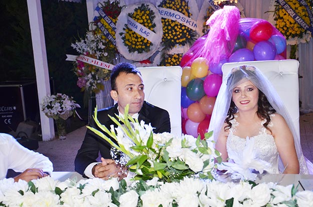 Beykoz Devlet Hastanesi’nde düğün heyecanı…