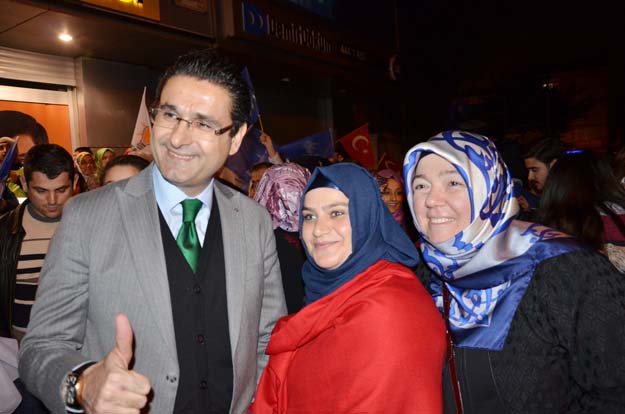 AK Parti Beykoz Teşkilatı zaferi böyle kutladı