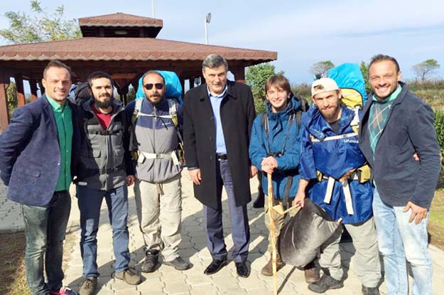 Beykoz'dan Karadeniz'e Barış Yürüyüşü'nün serüveni