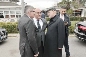 Başkanlar bu kez Beykoz'da buluştular