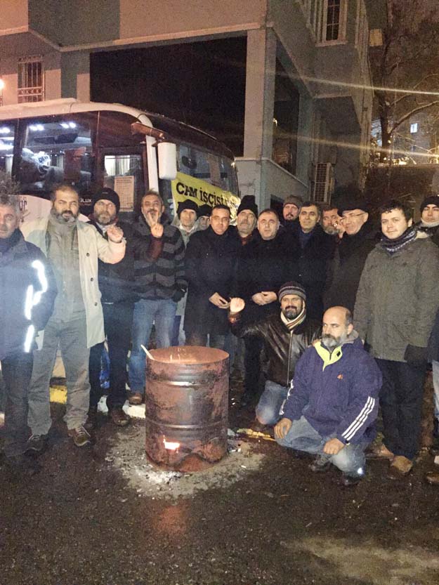 CHP Beykoz, yeniyıla Şişecam İşçileri'yle girdi