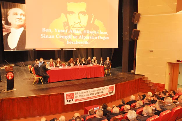 CHP Beykoz’da Danışma değil ‘Barışma’ toplantısı