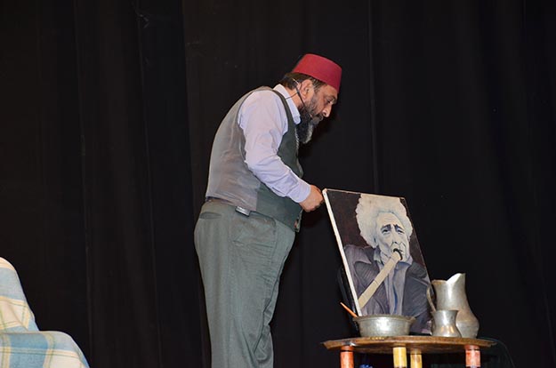 Ahmet Yenilmez Beykoz’da ‘Safahat’ı sahneledi