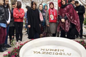 Beykozlu BBP'liler Muhsin Başkanı Ankara'da andı