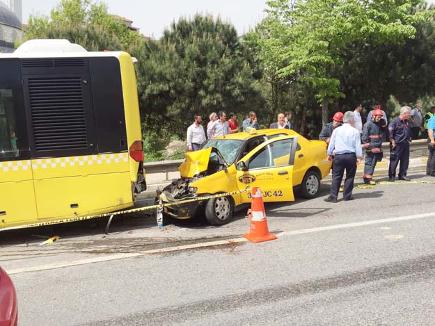 Beykoz Göksu yolunda trafik kazası... 1 kişi öldü