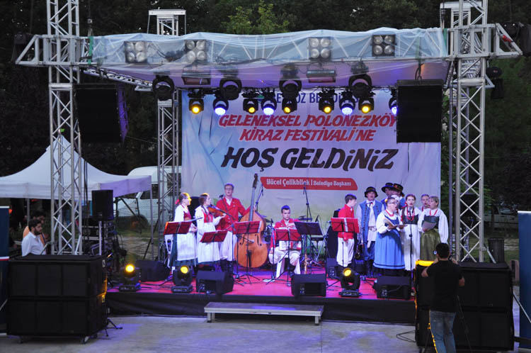 Polonezköy'de festival, Beykoz kirazıyla tatlandı