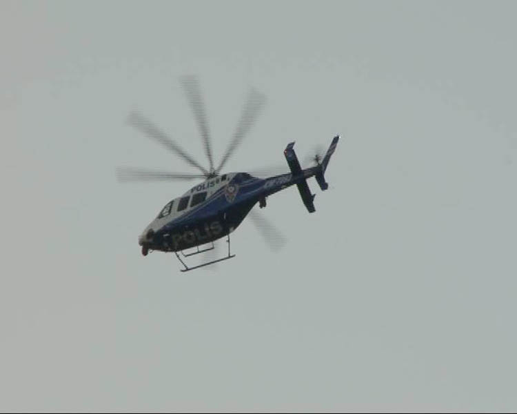 Beykoz’da helikopter destekli nokta operasyon