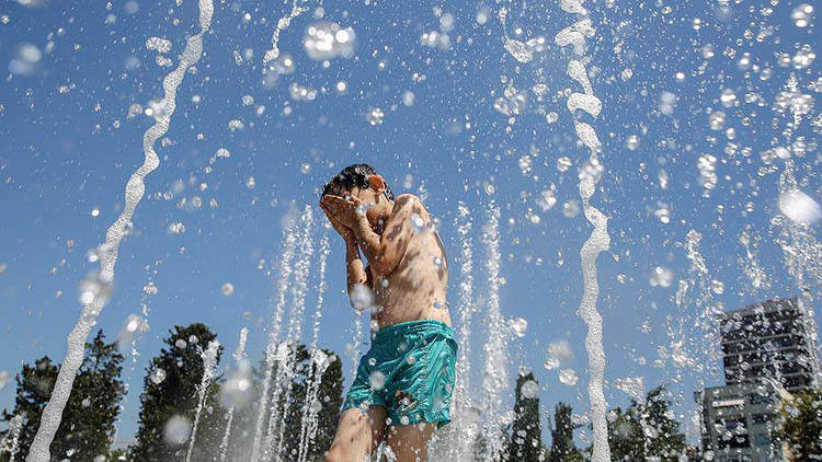 Beykoz'da sıcaklık 35 derece, nem yüzde 96