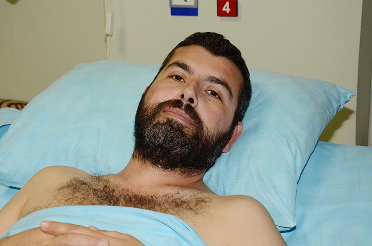 Beykoz gazisi Mustafa Uygun'un vurulma anı