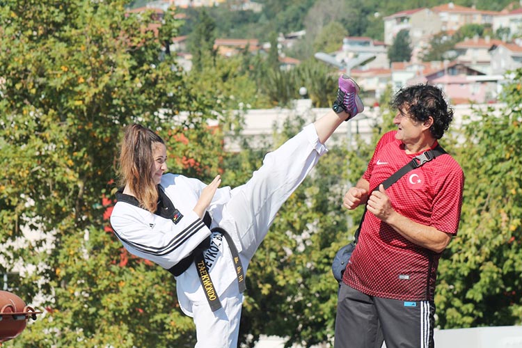 Beykozlu taekwondocu Milli Takım kampında ter döküyor
