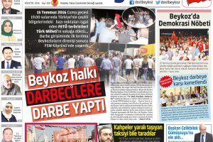 Dost Beykoz Gazetesi Ağustos 2016... 160. Sayı