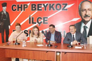 CHP Beykoz’un önemli konukları vardı
