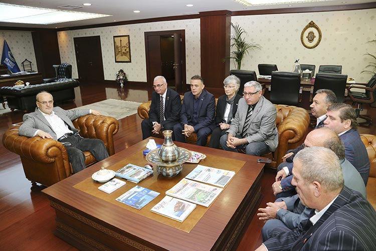 Beykoz muhtarlarından Başkan’a 19 Ekim ziyareti