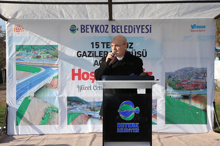 Beykoz Göksu’da 15 Temmuz Gaziler Köprüsü Açıldı