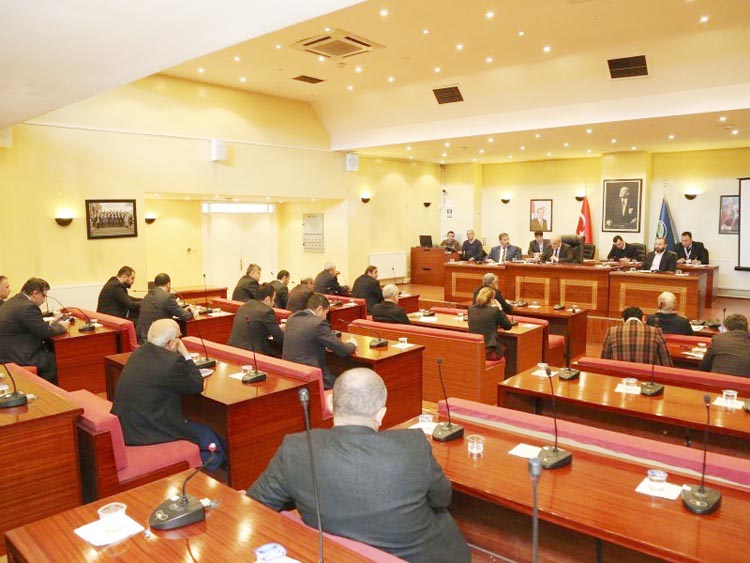 Beykoz Belediye Meclisi'nde 2017'nin  ilk oturumu