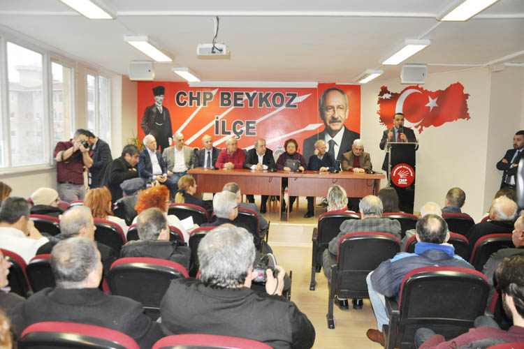 CHP Beykoz'dan Anayasa'ya hayır toplantısı