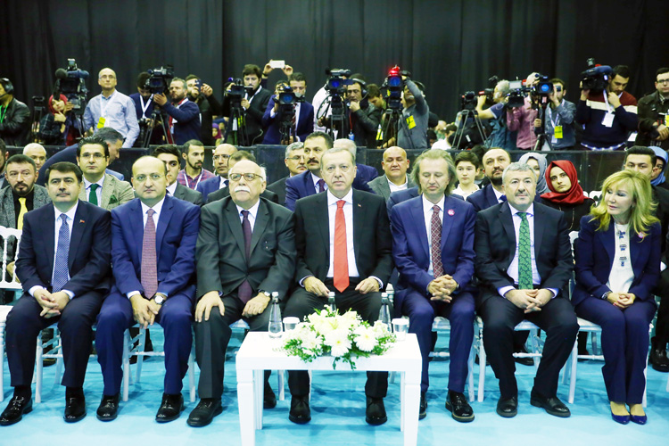 Kaşıtoğlu, Cumhurbaşkanı Erdoğan ile açılışta buluştu