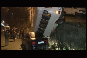 Beykoz Çubuklu'da trafik kazası