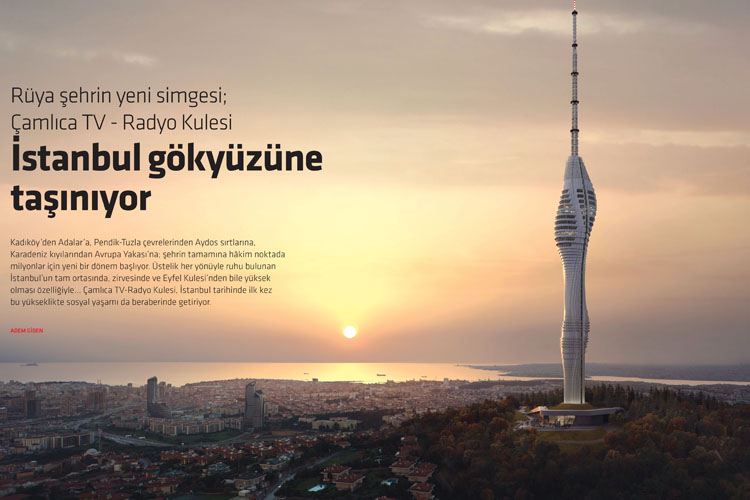 İstanbul’un modern yüzü yükseliyor