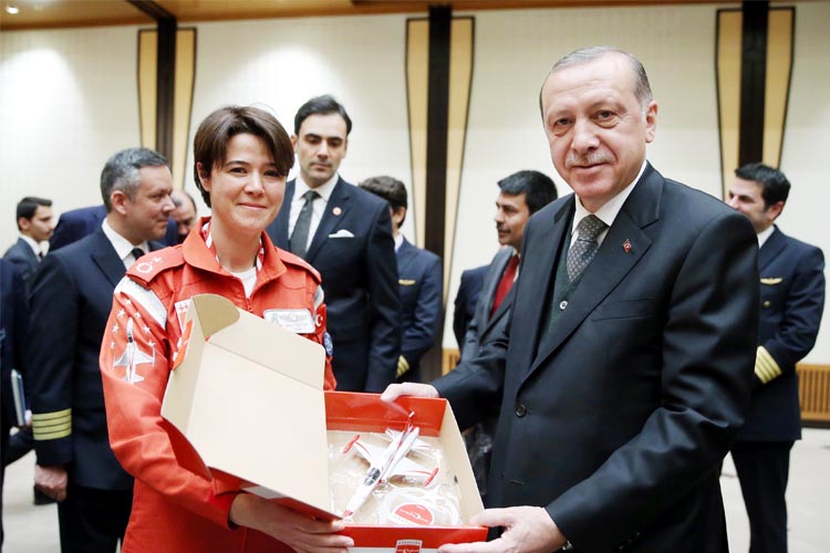 Başkomutan Erdoğan Beykoz’un gururunu kabul etti