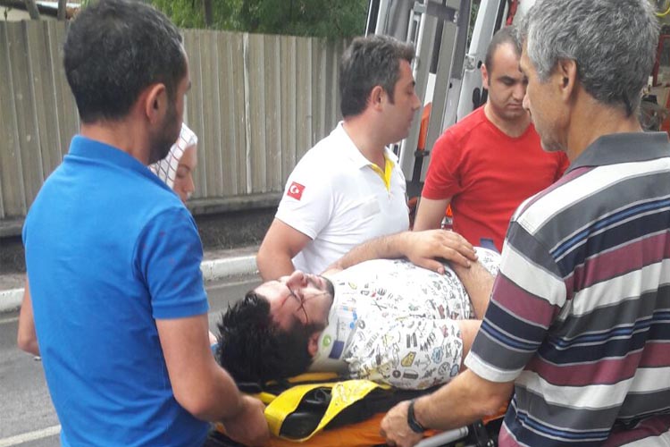 Beykoz Sultaniye yolunda trafik kazası… 1 yaralı