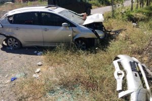 Beykoz Ortaçeşme Muhtarı trafik kazası geçirdi