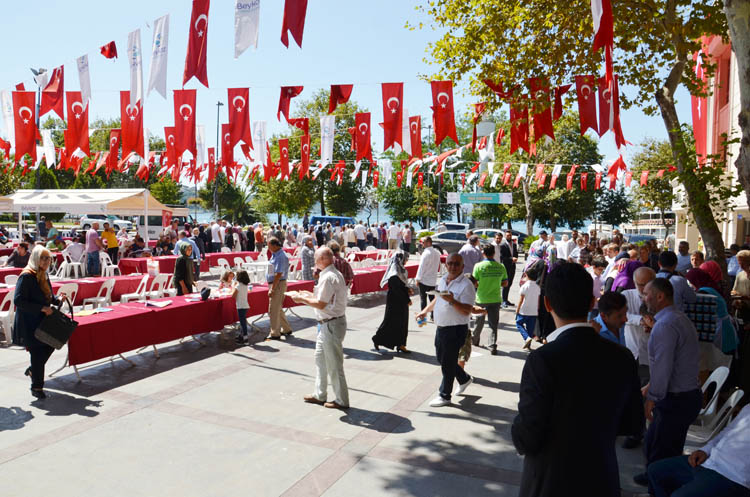 Beykoz'da Kurban bayramı kutlandı