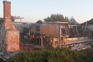 Beykoz'da tarihi bina ortadan kaldırılıyor