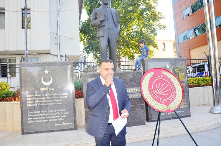 CHP Beykoz, yıldönümünde 'adalet' dedi