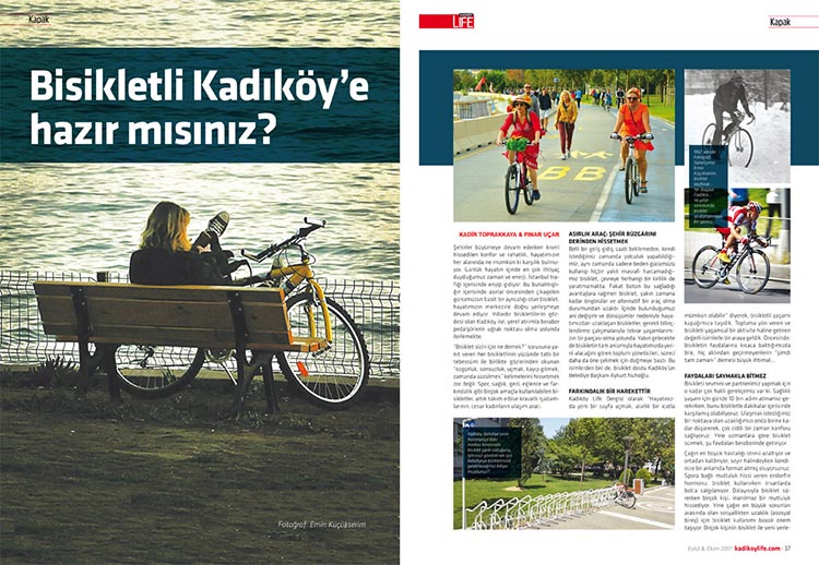 Kadıköy Life Dergisi Ekim ayında da dopdolu