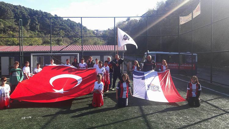 Beykoz’un amatör maçlarında 29 Ekim kutlaması