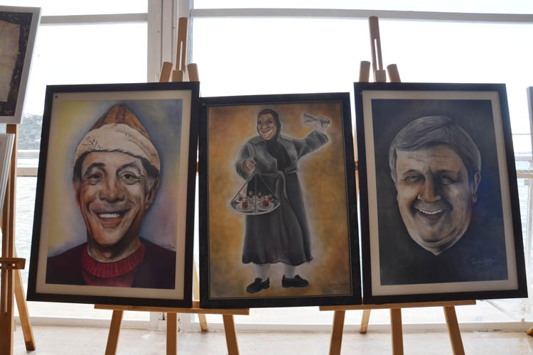 Beykoz'da sanat eserleri sergisi açıldı