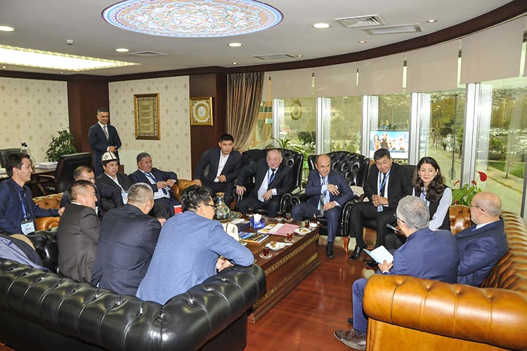 Kırgızistanlı başkanlardan Beykoz'a ziyaret