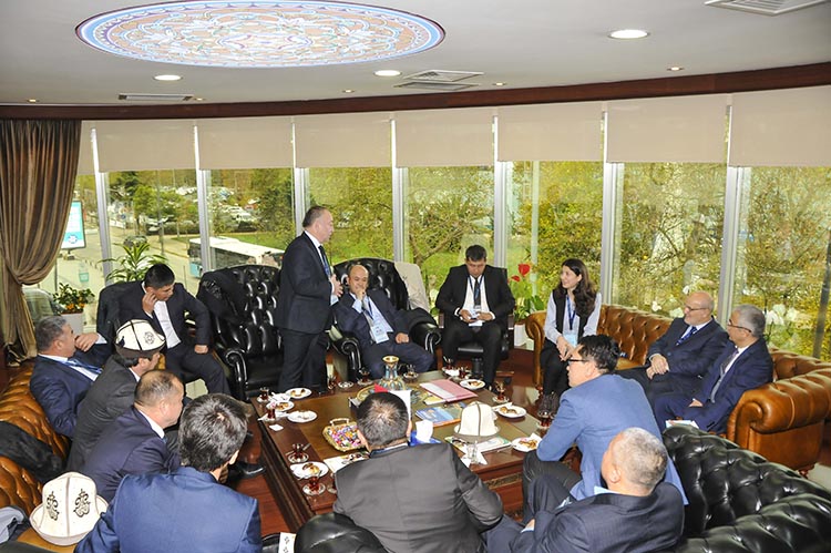 Kırgızistanlı başkanlardan Beykoz'a ziyaret