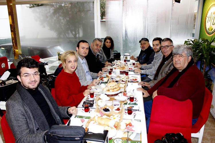Antep Tatlı Dünyası, Gazeteciler gününü kutladı